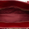 Burberry Haymarket Check Coated Canvas Minford Portrait Satchel Secondhand