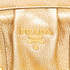 Secondhand Prada Metallic Vitello Daino Frame Handbag