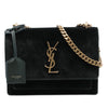 Saint Laurent Small Velvet Monogram Sunset Crossbody Secondhand