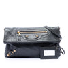 Balenciaga Lambskin Motocross Giant 12 Envelope Clutch With Strap Secondhand