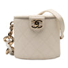 Chanel CC Lambskin Elegant Chain Vanity Case Secondhand