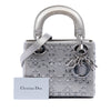 Dior Mini Satin Cannage Crystal Embellished Lady Dior Secondhand