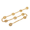 Chanel Gold Plated Equestrian Medallion Chain Belt Secondhand