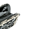 Chanel Mini Woven Patent and Tweed Chessboard Single Flap Secondhand
