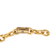 Chanel CC Gold Plated Oval Medallion Chain Necklace Secondhand