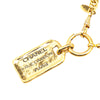 Secondhand Chanel Gold Plated 31 Rue Cambon Dog Tag Pendant Necklace