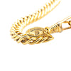 Secondhand Chanel Gold Plated 31 Rue Cambon Dog Tag Pendant Necklace