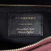 Burberry Small Leather Trimmed House Check Canvas Bridle Orchard Satchel Secondhand