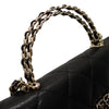 Chanel Caviar Coco First Flap Phone Holder with Chain Secondhand