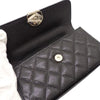Chanel Caviar Coco First Flap Phone Holder with Chain Secondhand