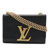 Secondhand Louis Vuitton Leather Louise Chain MM