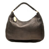 Fendi Metallic Pebbled Leather Selleria Shoulder Bag Secondhand