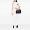 Prada Saffiano Lucido Top Handle Frame Tote Secondhand