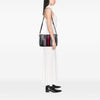Secondhand Gucci Cotton Seventies Web Boston Bag