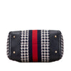 Secondhand Gucci Cotton Seventies Web Boston Bag