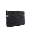 Chanel Medium Quilted Aged Calfskin Gabrielle O Case Clutch Secondhand
