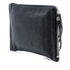 Balenciaga Goatskin Motocross Classic Metallic Edge Clutch Secondhand