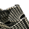 Dior Small Houndstooth Embroidered Book Tote Secondhand