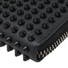 Christian Louboutin Grained Calfskin Spikes Panettone Long Wallet Secondhand