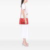 Prada Saffiano Lux Galleria Double Zip Front Pocket Satchel Secondhand