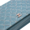 Chanel Quilted Lambskin Double Stitch Wallet On Chain Secondhand