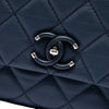 Chanel Quilted Calfskin Frame in Chain Flap Secondhand