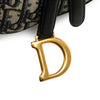 Dior Mini Oblique Canvas Saddle Bag Secondhand