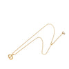 Dior Gold Plated CD Logo Pendant Necklace Secondhand