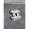 Chanel Small PVC and Crumpled Calfskin Camellia Coco Bucket Bag Secondhand