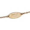 Secondhand Louis Vuitton Gold Plated Nanogram Pendant Necklace