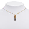 Secondhand Louis Vuitton Gold Plated Nanogram Pendant Necklace