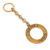 Chanel Gold Plated Logo Key Ring Secondhand