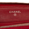 Chanel Distressed Calfskin Reissue 2.55 Zip Around Long Wallet Secondhand