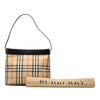 Burberry House Check Canvas Shoulder Bag Secondhand