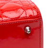 Dior Medium Patent Cannage Whipstitch Lady Dior Secondhand