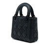 Dior Mini Ultra Matte Calfskin Cannage Lady Dior Secondhand