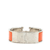 Secondhand Hermès Wide Enamel Clic Clac H Bracelet PM