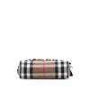 Burberry House Check Canvas and Suede Camouflage Fringe Clutch with Strap Secondhand