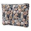 Chanel Large Quilted Nylon Cat Emoticon O Case Clutch Secondhand