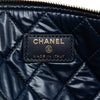 Chanel Large Quilted Nylon Cat Emoticon O Case Clutch Secondhand