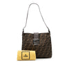 Fendi Zucca Canvas Shoulder Bag Secondhand