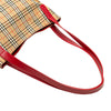 Secondhand Burberry Haymarket Check Canvas Tote