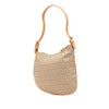 Fendi Zucchino Canvas Oyster Shoulder Bag Secondhand