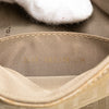 Fendi Zucchino Canvas Oyster Shoulder Bag Secondhand