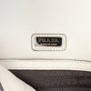 Prada Saffiano Triangle Embossed Logo Flap Crossbody Secondhand