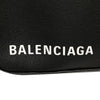 Balenciaga Medium Leather Triangle Clutch Secondhand