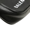 Balenciaga Medium Leather Triangle Clutch Secondhand