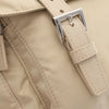 Prada Tessuto Zip Double Buckle Messenger Bag Secondhand