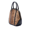 Burberry Large Pony Hair Leopard Print Orchard Bowling Bag Secondhand