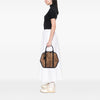 Burberry Large Pony Hair Leopard Print Orchard Bowling Bag Secondhand